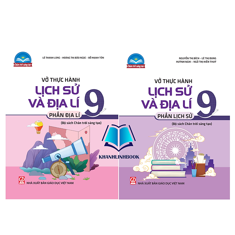 Vở Thực Hành Lịch Sử và Địa Lí 9 – Phần Địa Lí + Lịch Sử