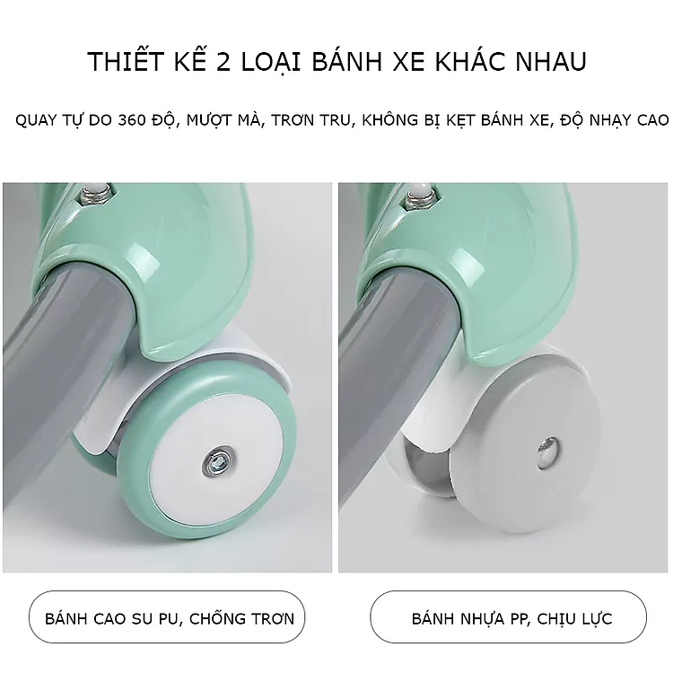 Xe tập đi khung kim loại cho bé Chính hãng Ưu đãi - Hình ảnh 3