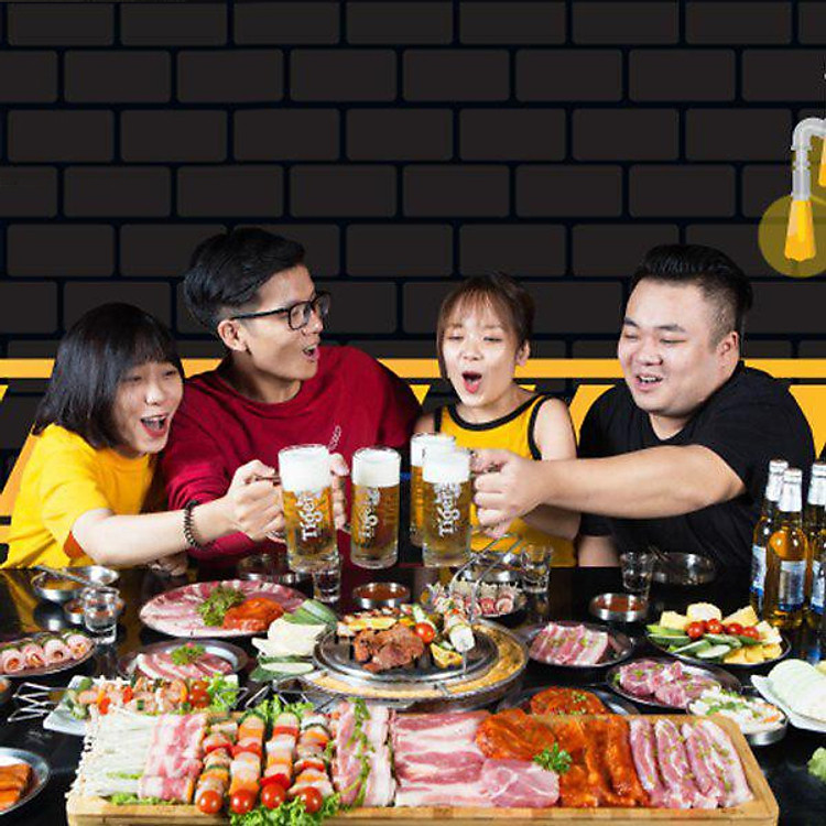 Buffet Nướng - Lẩu tại Hệ thống Nướng & Bia Buk Buk