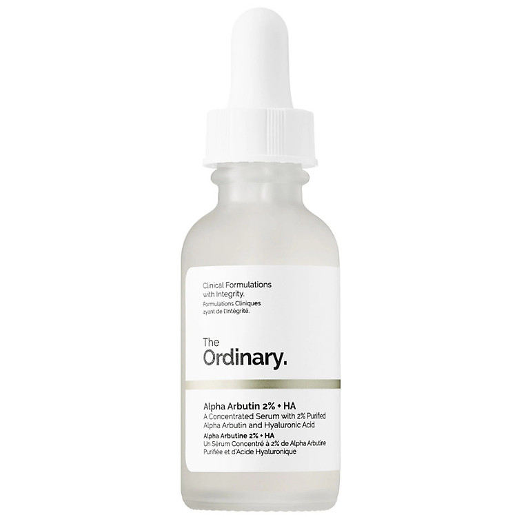Mẫu mới - Tinh chất dưỡng The Ordinary Alpha Arbutin 2% + HA 30ml