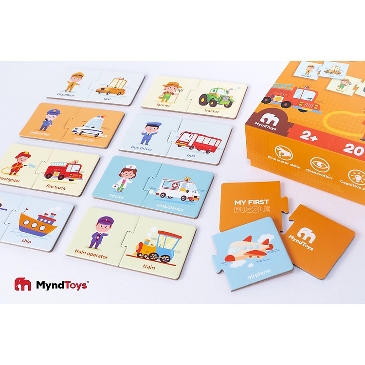 Mua Đồ Chơi Xếp Hình My First Puzzle Chính hãng Giá tốt - Hình ảnh 5