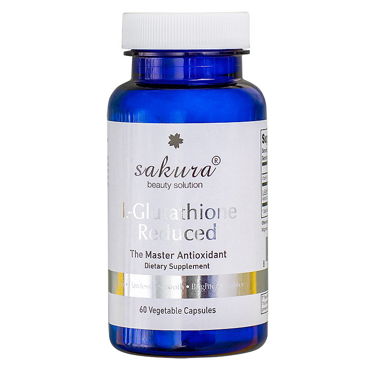 Viên uống trắng da Sakura L-Glutathione Reduced (60 viên)