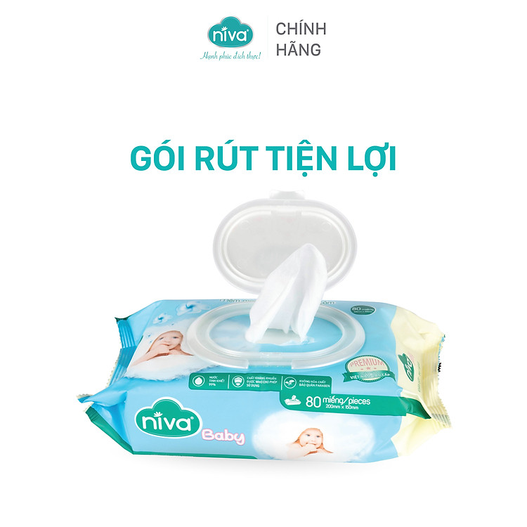 Combo 05 Khăn Ướt Đa Năng Niva Đảm bảo Ưu đãi - Hình ảnh 2