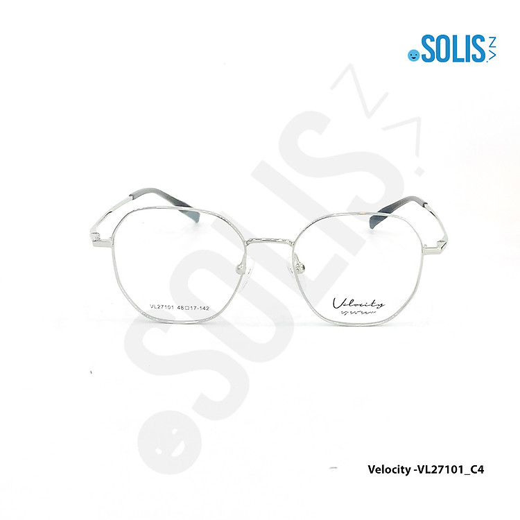 Gọng kính kim loại hiệu Velocity VL27101 - KÍNH KIM LOẠI HIỆU VELOCITY VL27101 KÍCH THƯỚC 48-17-142