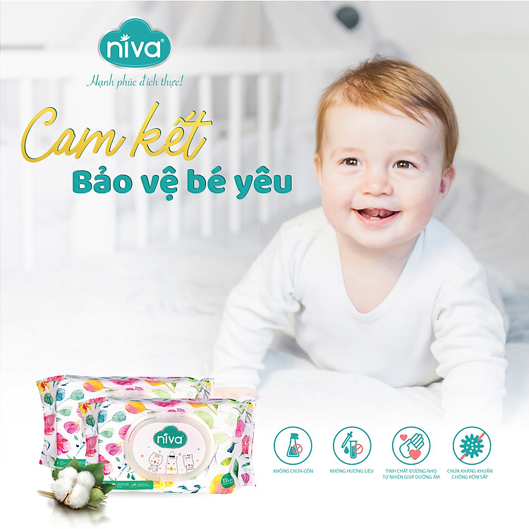 Khăn Ướt Đa Năng Không Mùi Niva Tiết kiệm - Hình ảnh 4
