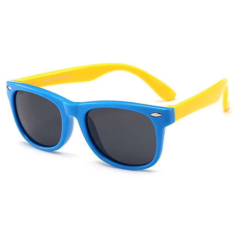 Kính mát cho bé bé gái gọng dẻo Xanh Dương thời trang