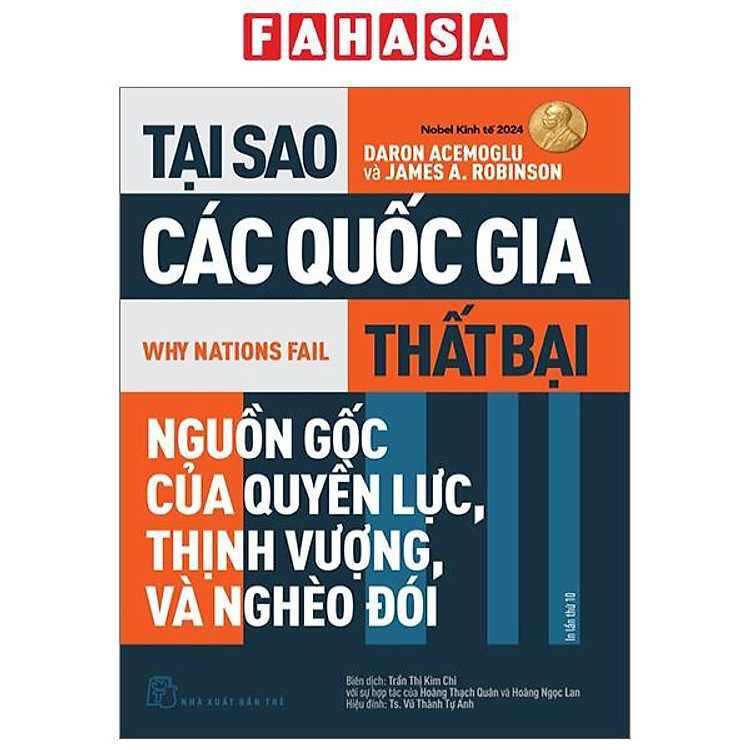 Tại Sao Các Quốc Gia Thất Bại (Tái Bản 2024)