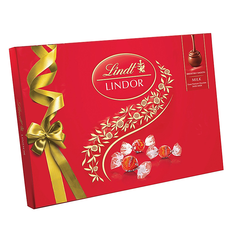 Hộp Quà Socola Lindt Lindor Milk (168g)