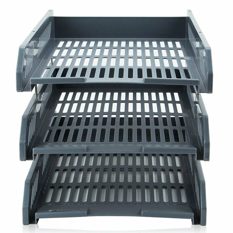 Khay đựng hồ sơ 3 tầng Guangbo - Ảnh 2