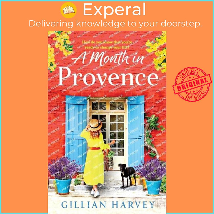 Sách - A Month in Provence - A BRAND NEW escapist feel-good romance from TOP 1 by Gillian Harvey (UK edition, paperback)