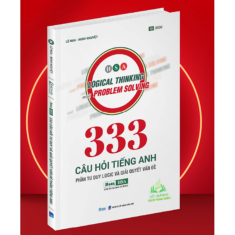Ôn Thi ĐGNL Hà Nội – Sổ Tay 333 Câu Hỏi Tư Duy Và Giải Quyết Vấn Đề Tiếng Anh