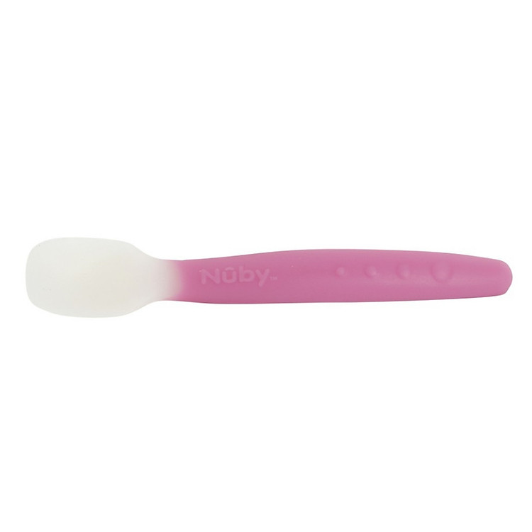 Mua Thìa ăn dặm silicone cao cấp Nuby Chính hãng Ưu đãi - Hình ảnh 5