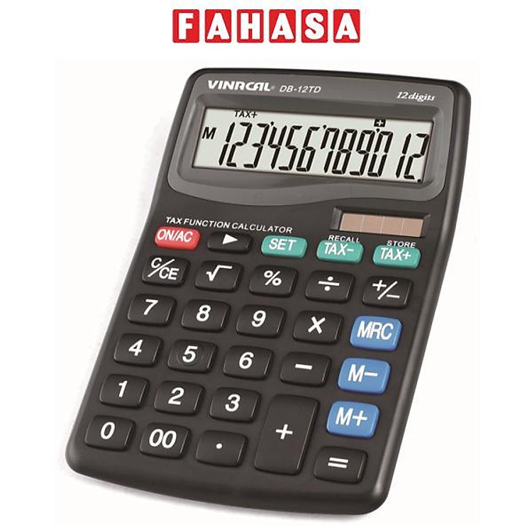 Máy Tính Vinacal DB-12TD – Màu Đen