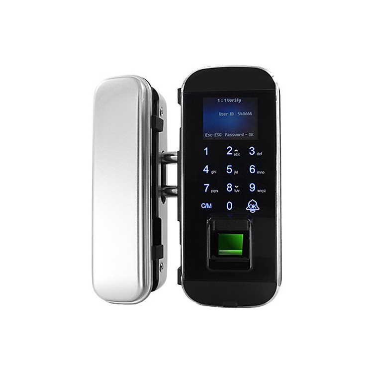 KHÓA VÂN TAY CỬA KÍNH HPS-FPC100J