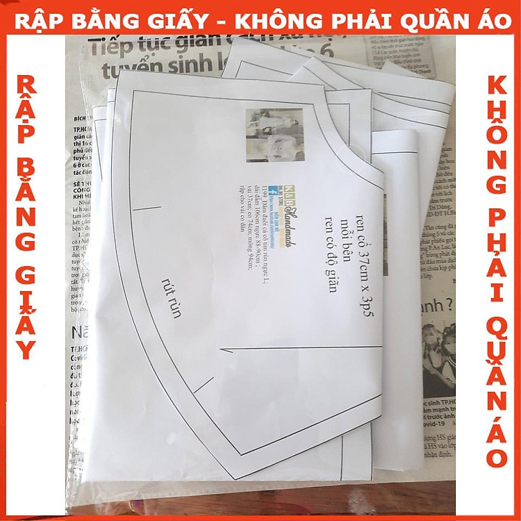 Rập Giấy A0 mã 1199 (Bản Vẽ) - Ảnh 3