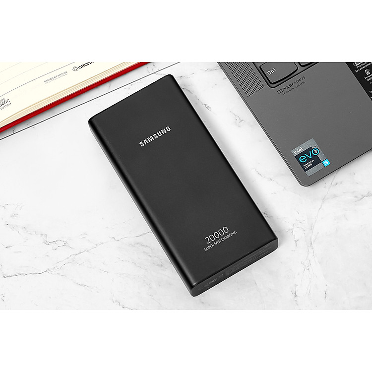 Sạc Dự Phòng Samsung 20.000mAh 25W (EB-P5300) (kèm cáp Type-C 0.3m) - Hàng Chính Hãng