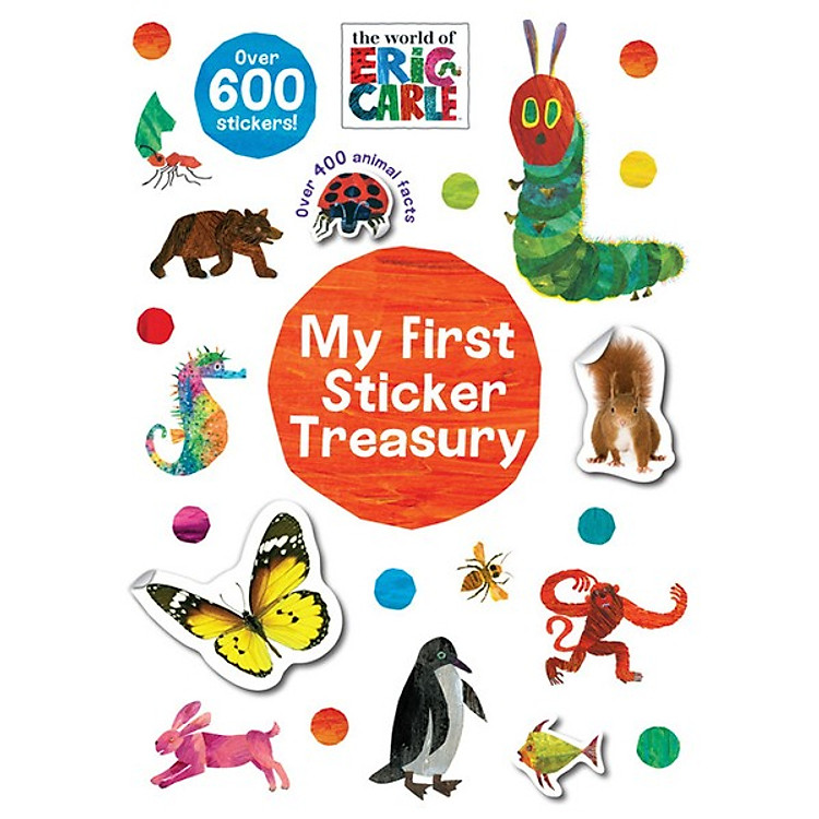 Sách The World of Eric Carle My First Sticker Treasury