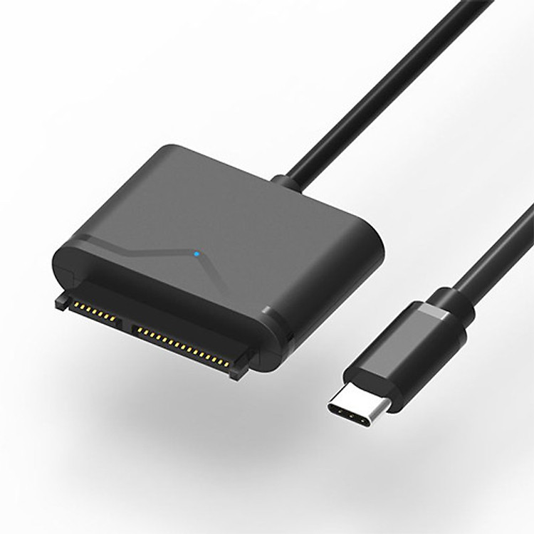 Adapter chuyển USB C sang chuẩn SATA 10 Gbps với ổ cứng 2.5, 3.5 inch