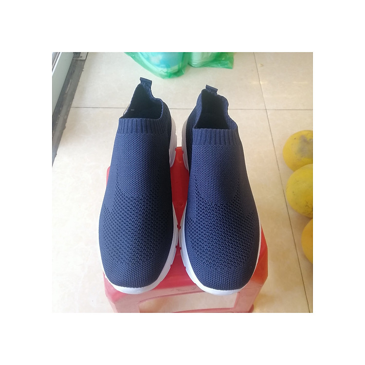Giày lười nam vải ms03