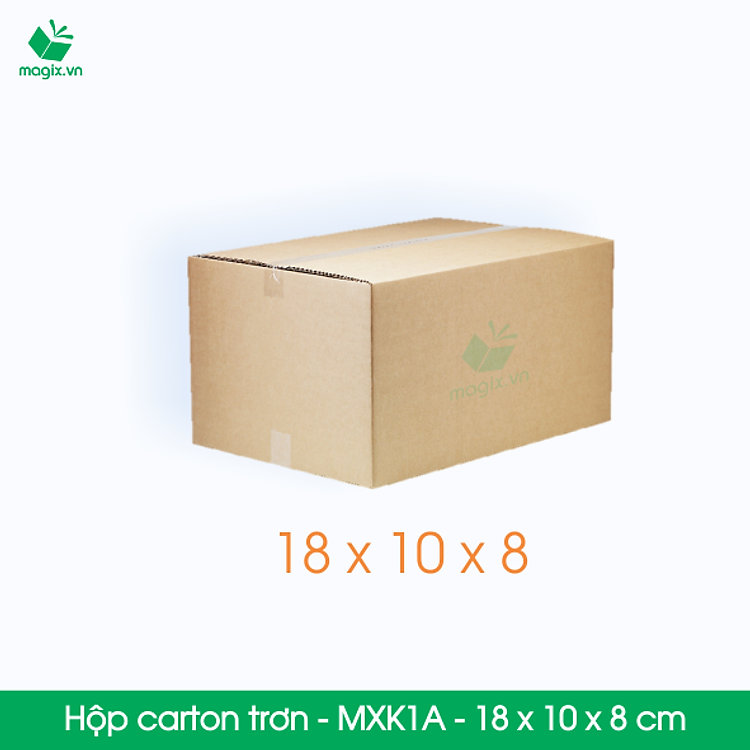 Hộp Carton MXK1A (18x10x8 cm) (100 chiếc)