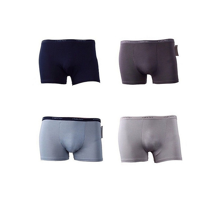 Bộ 4 Quần Sịp Đùi Xuất Nhật Chất Lụa Cao Cấp (Giao màu ngẫu nhiên)