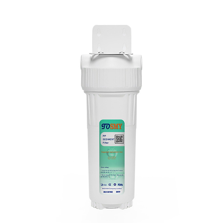 Bộ lọc nước 1 giai đoạn 10 inch SMY 2 gioăng