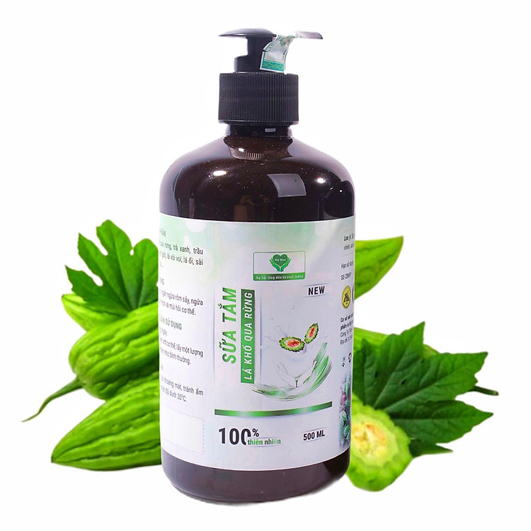 Sữa Tắm Lá Khổ Qua Rừng Mẹ Ken 500ml Chính hãng Giá tốt - Hình ảnh 2