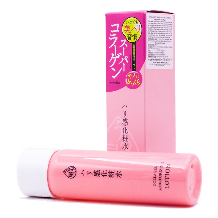 Tinh chất dưỡng ẩm Nhật Bản cao cấp chống lão hóa, xóa mờ nếp nhăn Naris Cosmetic Uruoi-Ya Collagen Moisturizing Lotion (180ml) – Hàng Chính Hãng