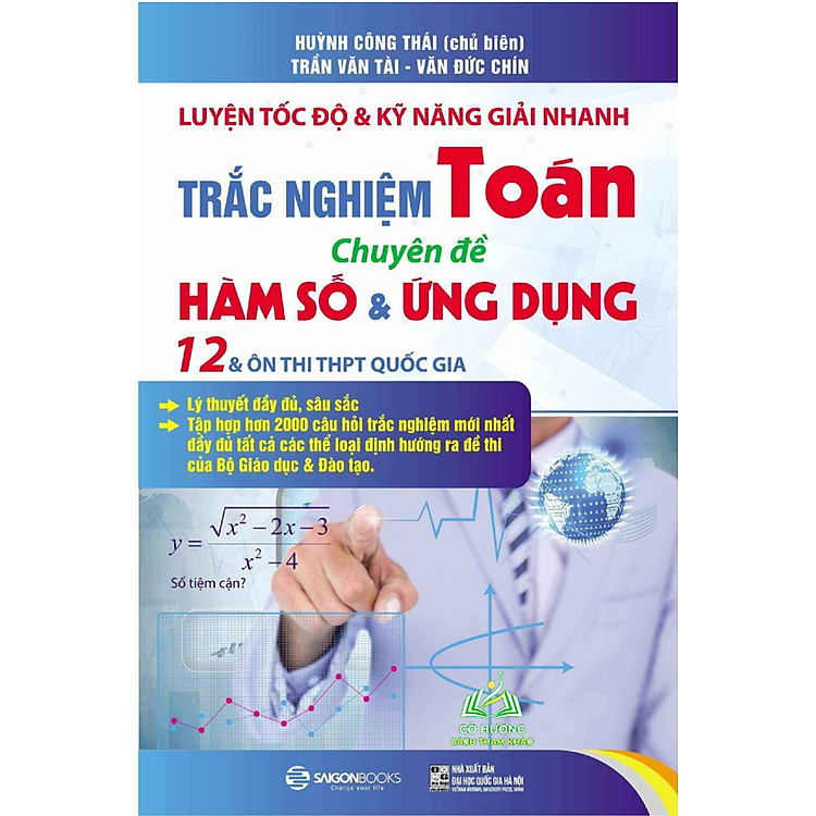 Luyện Tốc Độ & Kỹ Năng Giải Nhanh Trắc Nghiệm Toán – Hàm Số & Ứng Dụng 12