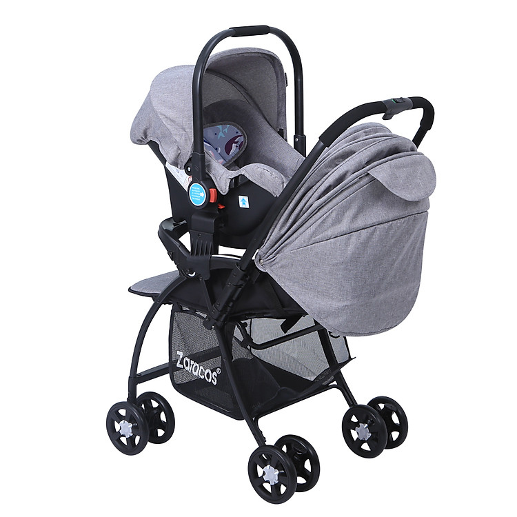 Set Xe đẩy & Ghế ôtô Zaracos Revo 2506