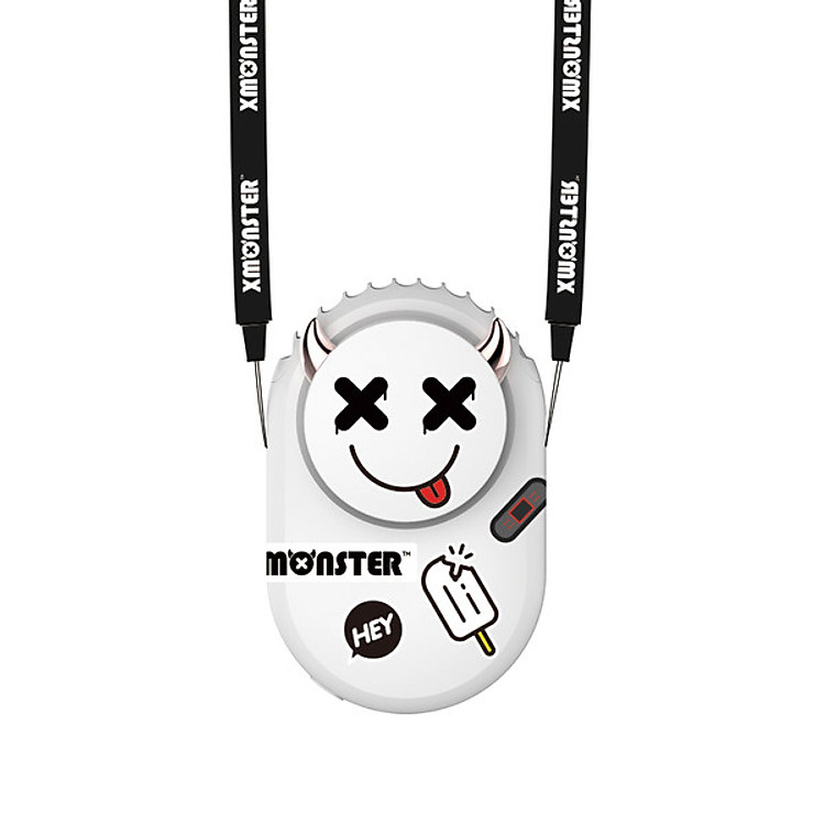 Quạt mini treo cổ quỷ nhỏ Emie - Hàng Chính Hãng