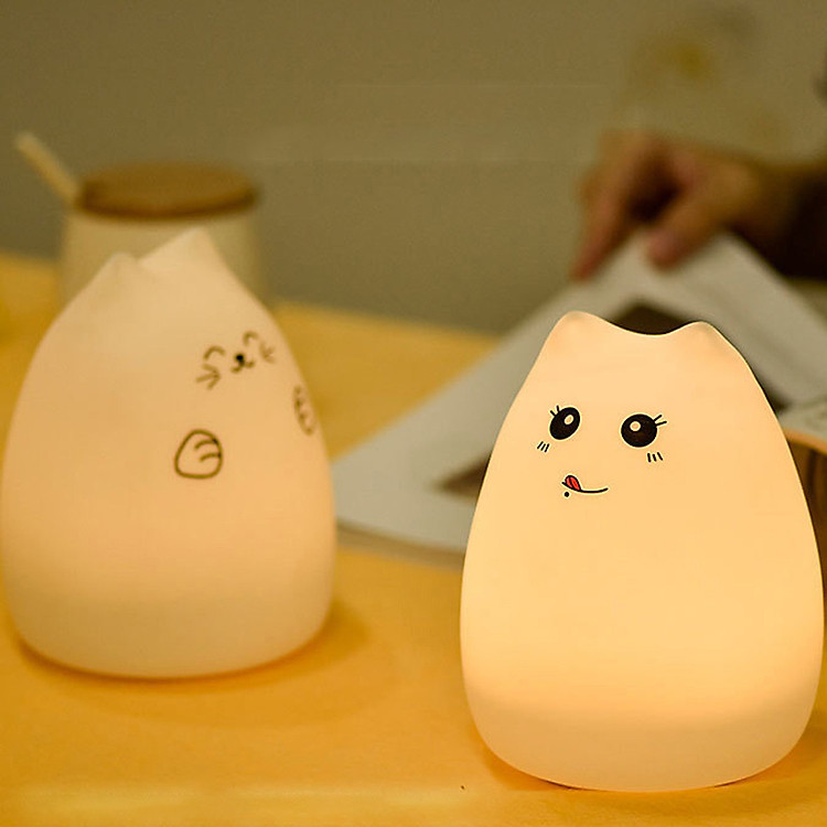 Đèn Ngủ Hình Mèo Siêu Dễ Thương Chính hãng Giá rẻ - Hình ảnh 3