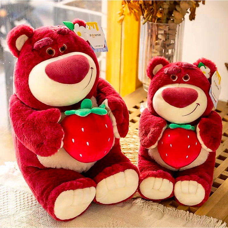 Tìm mua tại Avakids: Gấu nhồi bông Lotso ôm trái dâu - Ngập tràn khuyến mãi