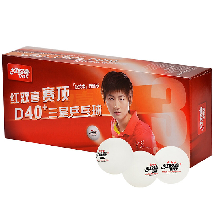 Hộp Bóng Bàn DHS 40+ (10 Bóng)