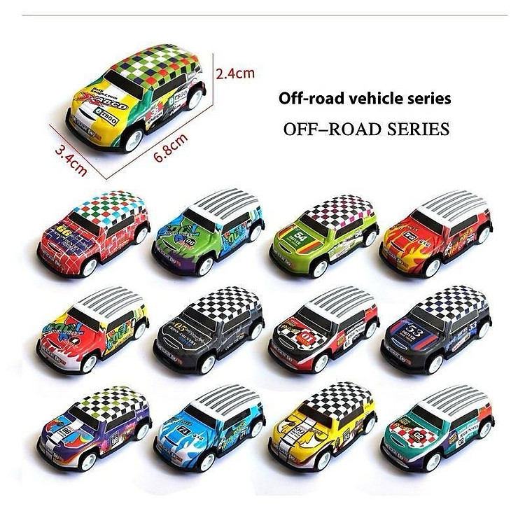 Xe Ô Tô Kim Loại mini chạy đà