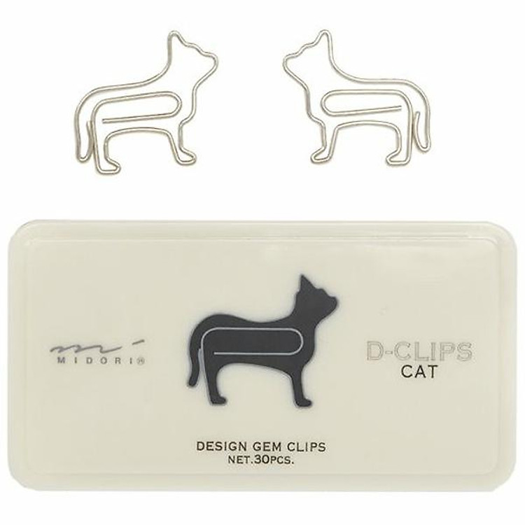 Hộp Kẹp Giấy D-Clip Midori 43185 (30 chiếc)