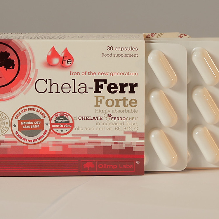 Thực phẩm chức năng Chela Ferr Forte