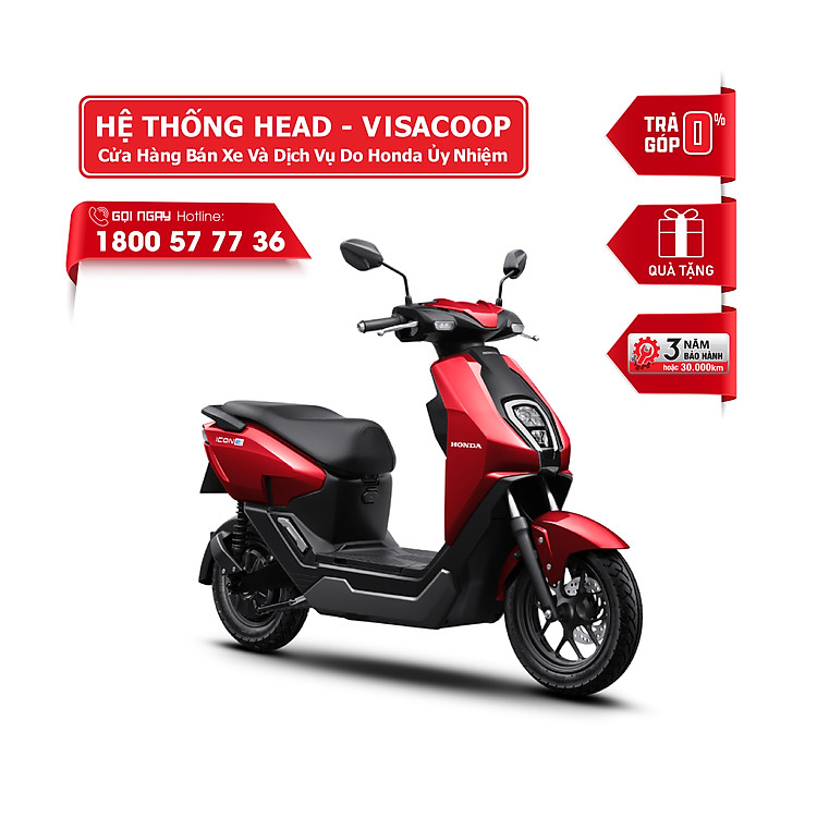 Xe máy điện Honda ICON e: (chưa bao gồm pin)