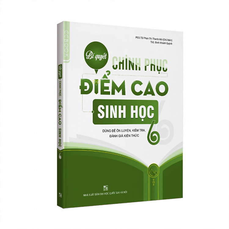 Sách Bí quyết chinh phục điểm cao Sinh học 6
