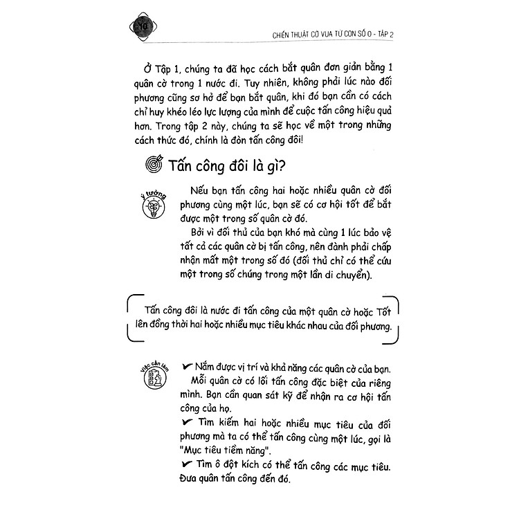 Chiến Thuật Cờ Vua Từ Con Số 0 - Tập 2 (Tái Bản 2023) - Ảnh 7