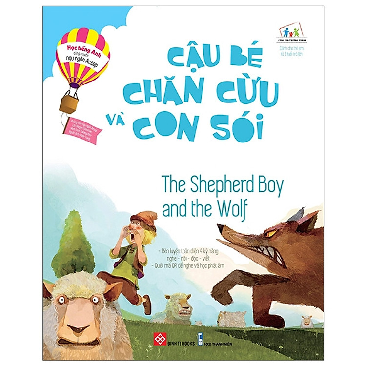 Học tiếng Anh cùng truyện ngụ ngôn Aesop – Cậu bé chăn cừu và con sói