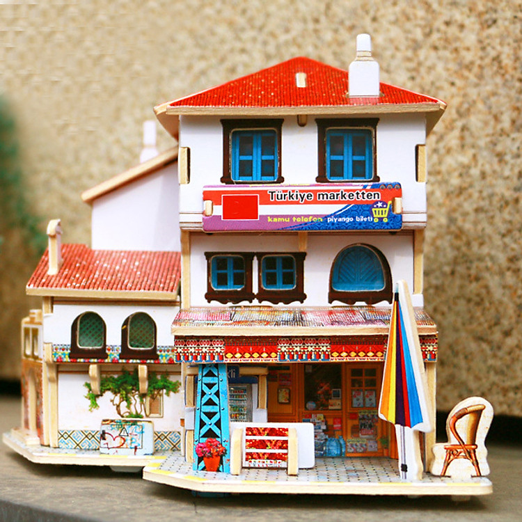 Mô hình lắp ghép Turkey Coffee Shop F141