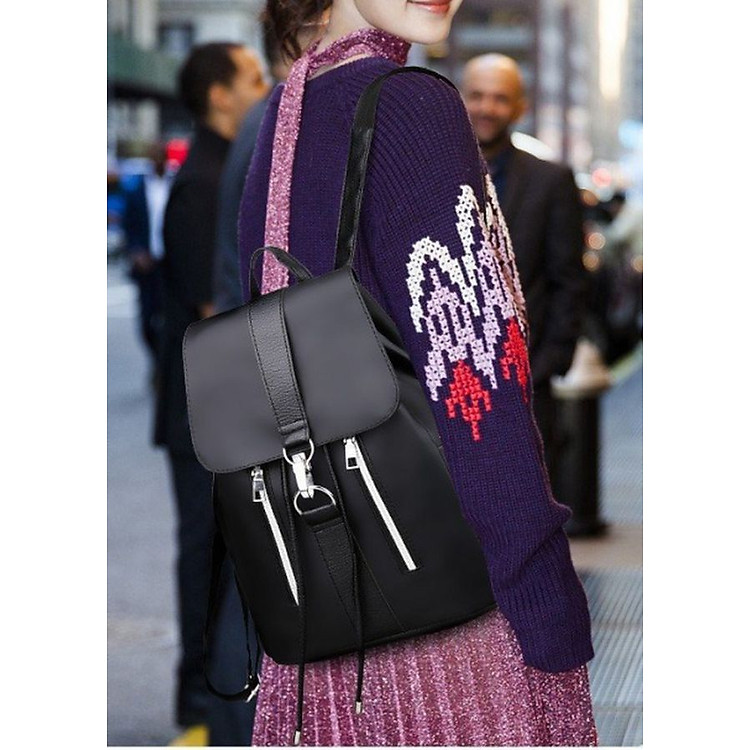 Balo thời trang nữ phối da cao cấp nhập khẩu TF14