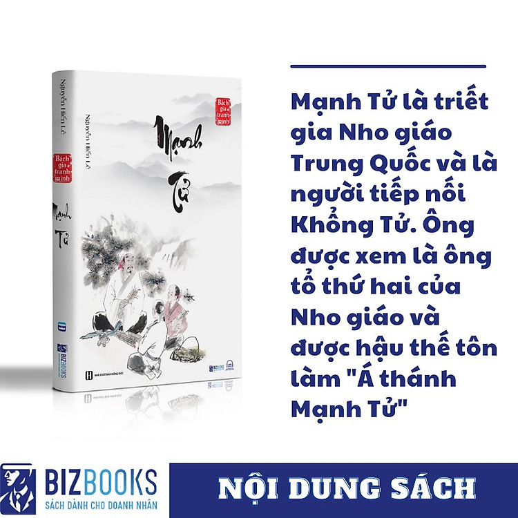 Mạnh Tử - Nguyễn Hiến Lê (Tuyển Tập Bách Gia Tranh Minh) - Ảnh 2