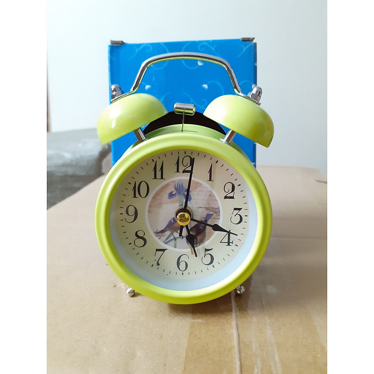 Đồng hồ báo thức để bàn Chuông sắt 6025