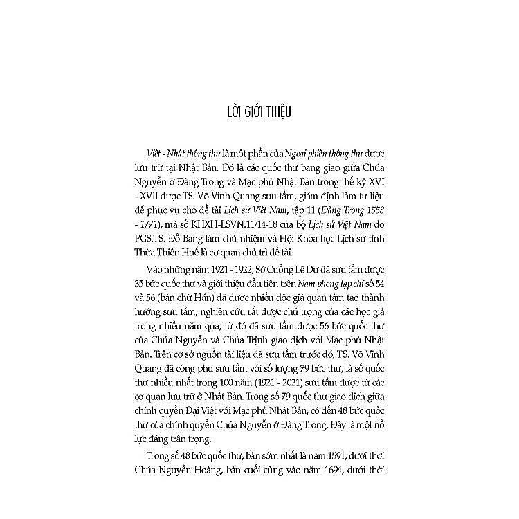 Việt Nhật Thông Thư - Các Bức Quốc Thư Bang Giao Giữa Chính Quyền Đàng Trong Với Nhật Bản Thế Kỷ XVI - XVII - Ảnh 3