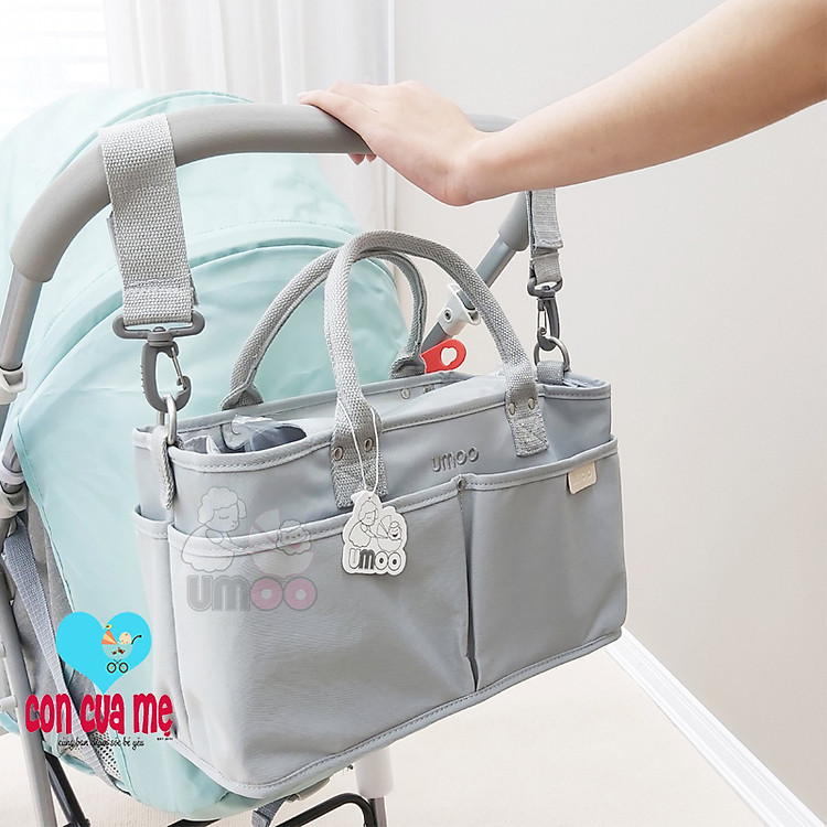 Mua Túi xách bỉm sữa UMOO màu xanh Đảm bảo Tiết kiệm - Hình ảnh 2