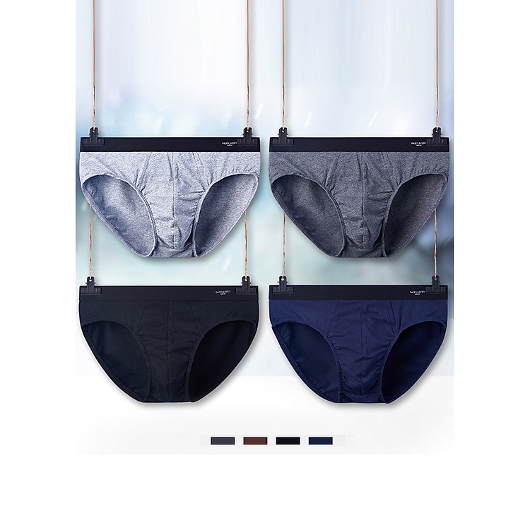 Hộp 4 quần sịp nam quần lót tam giác nam cao cấp