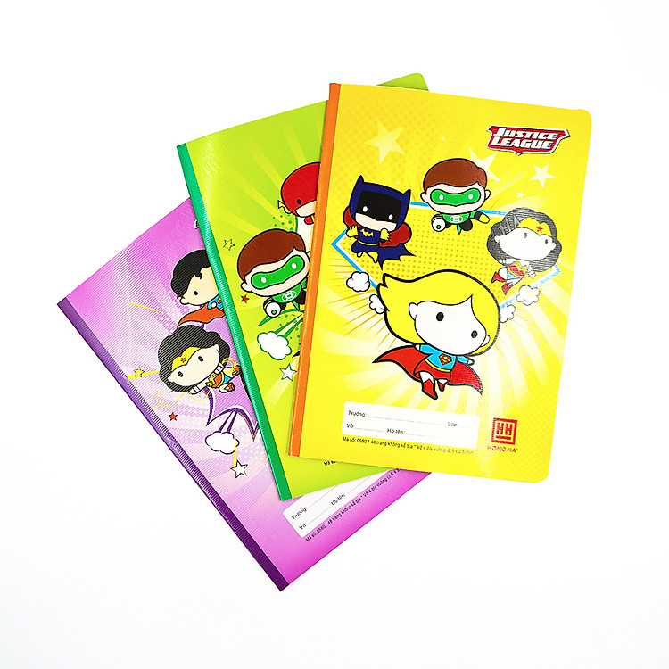 Vở 4 Ô ly 48 trang School DC Comic 0580 (lốc 20 quyển)
