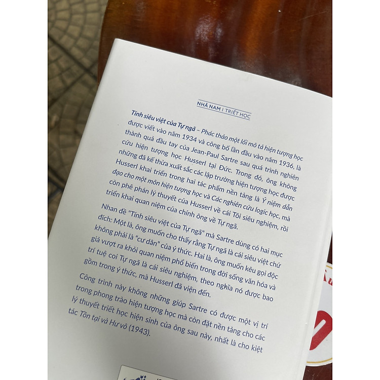 TÍNH SIÊU VIỆT CỦA TỰ NGÃ - Phác Thảo Một Mô Tả Hiện Tượng Học - Ảnh 4